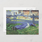 シェードに残る ポストカード (正面/裏面)