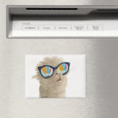 シェードのラマ威厳がある：マグネット3.5"x2.5" マグネット (インサイチュ (食洗機))