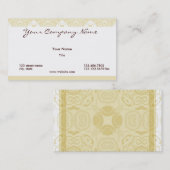 シェードの金ゴールド 名刺 (正面/裏面)