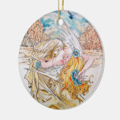 シェードオブエンジェルオーナメント セラミックオーナメント (左)