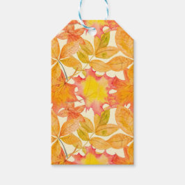 シェードオブオレンジ秋紅葉 ギフトタグ