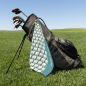 シェードオブグリーンカスタムゴルフタオル ゴルフタオル (グリーン)