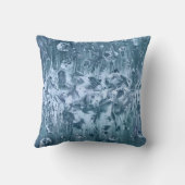 シェードオブスチールブルー装飾用クッション クッション (裏面)