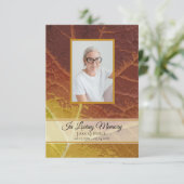 シェードオブティムナムリーフ葬儀記念悔やみや弔慰 サンキューカード (スタンド正面)