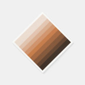 シェードオブブラウン紙ナプキンス スタンダードカクテルナプキン (角)