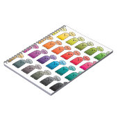 シェードオブブー幽霊ハロウィーン ノートブック (左側)