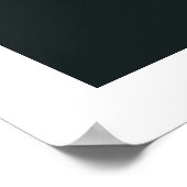 シェードオブマウンテンスモーキーグリーンブルースロンリーツリー ポスター (角)