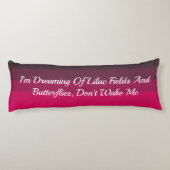 シェードオブ深いピンクス抱き枕 ボディピロー (裏面)