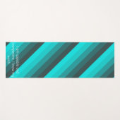 シェードターコイズ ヨガマット (正面(横))