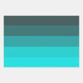 シェードターコイズ ラッピングペーパーシート (正面)