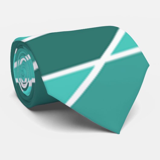 シェードティール(緑がかった色) ネクタイ (ロール)