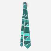 シェードティール(緑がかった色) ネクタイ (裏面)