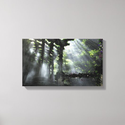 シェードパスの小さなキャンバス キャンバスプリント (正面)