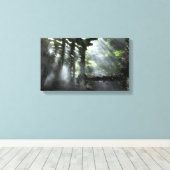 シェードパスの小さなキャンバス キャンバスプリント (インサイチュ (ウッドフロア))