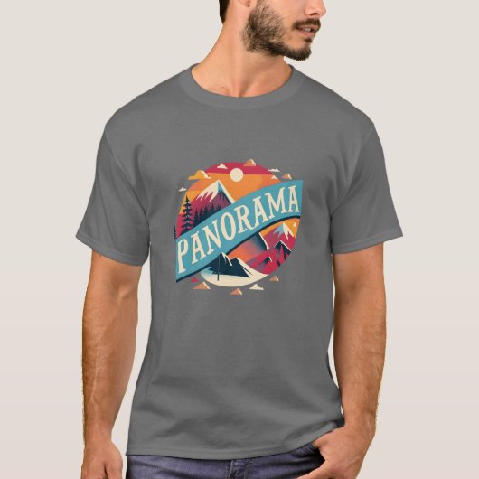 シェードパノラマTシャツ Tシャツ (正面)
