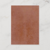 シェードフ自然ラワーおむつラッフルゲームチケット エンクロージャーカード (裏面)