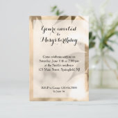 シェードリーフ誕生日 招待状 (スタンド正面)