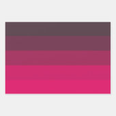 シェード深いピンクス ラッピングペーパーシート (正面3)