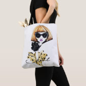 シェード1トート トートバッグ (クローズアップ)