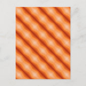 シェード・オブ・オレンジジオメトリック抽象芸術・アート ポストカード (正面)