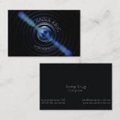 シェーネスデザインフォトグラフィーヴィシテンカルテ 名刺 (正面/裏面)