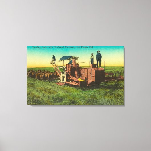 シェーバー湖ウィンターシーンシェーバー湖, CA キャンバスプリント (正面)