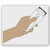 シェーバー シール (正面)