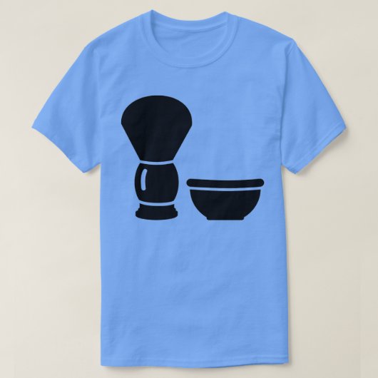 シェービングブラシ3 Tシャツ (デザイン正面)