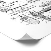 シェービング工具特許 ポスター (角)