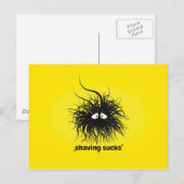 シェービング最低 ポストカード (正面/裏面)