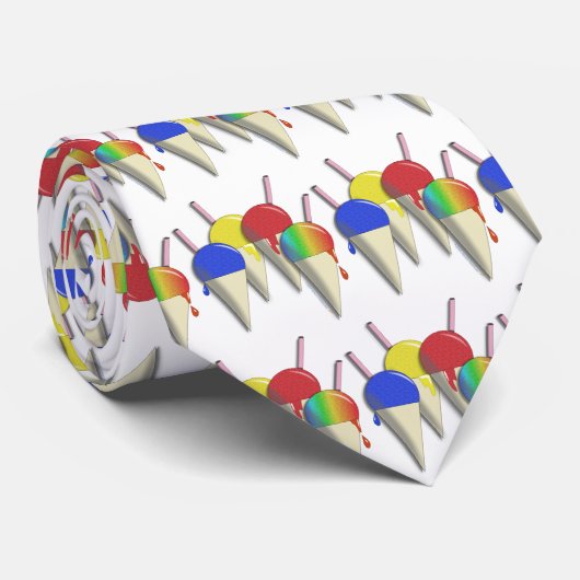 シェーブアイスハワイアンかき氷ネクタイ ネクタイ (ロール)