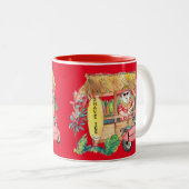 シェーブアイスハワイアンサンタメレカリキマカマグ ツートーンマグカップ (正面右)