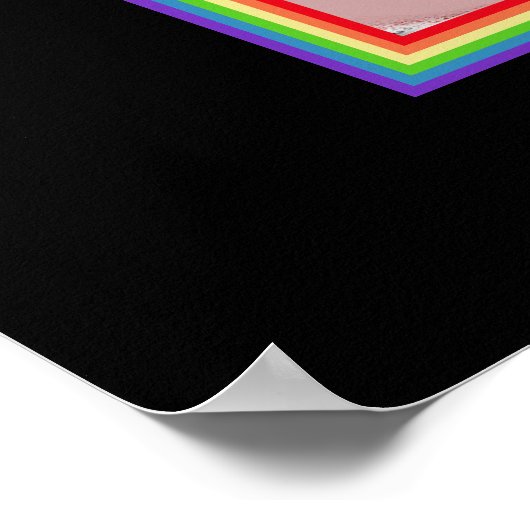 シェーブアイスハワイアンスタイル俳句アートプリント ポスター (角)