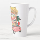 シェーブアイスビーチサンタラテマグ カフェラテマグ (右)