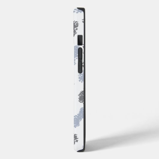 シェーモダンズオブグレー抽象デザイン Case-Mate iPhoneケース (裏面 / 左)