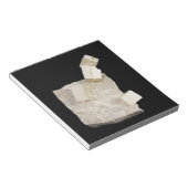 シェールの黄鉄鉱の結晶 ノートパッド (アングル)