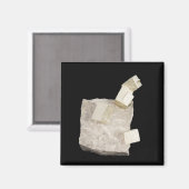 シェールの黄鉄鉱の結晶 マグネット (正面/裏面)