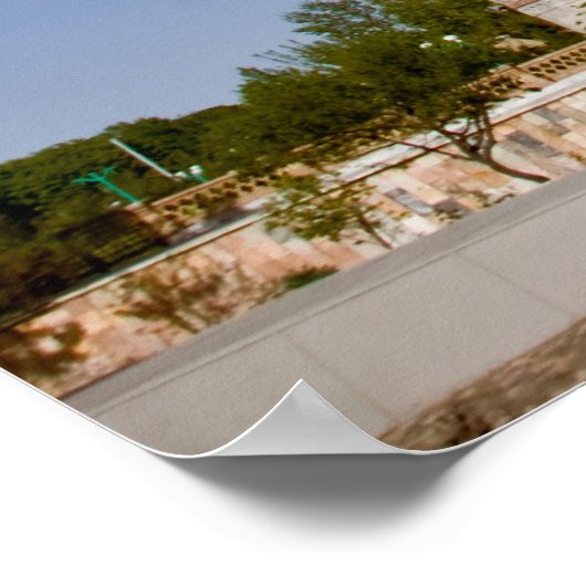 シェールドールマドラサ:ファサード ポスター (角)