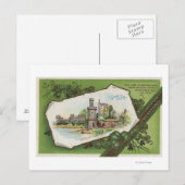 シェーンの城の風景 ポストカード (正面/裏面)