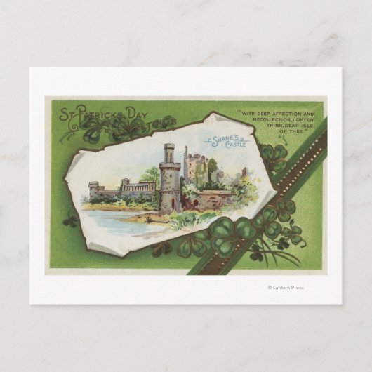 シェーンの城の風景 ポストカード (正面)
