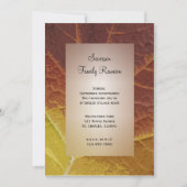 シェーンズオブオータムファミリー懇親会招待状 招待状 (正面)