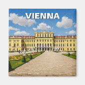 シェーンブルンパレスウィーンオーストリア旅行 マグネット (正面)