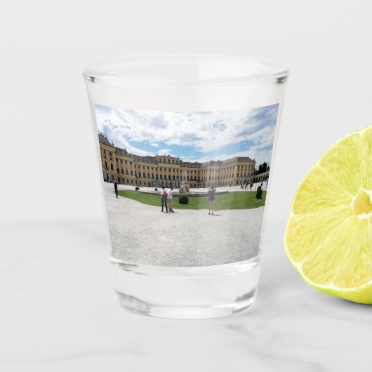 シェーンブルンパレスウィーン，オーストリア ショットグラス (正面)