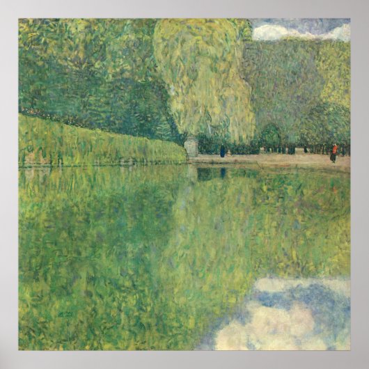 シェーンブルン公園 – Gustavクリムト(1916) ポスター (正面)