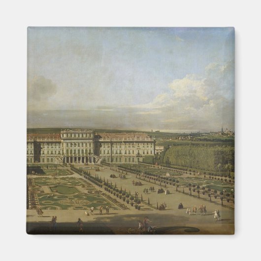 シェーンブルン宮殿と庭園， 1759年～61年 マグネット (正面)