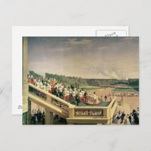 シェーンブルン宮殿の庭園での宮廷晩餐会 ポストカード (正面/裏面)