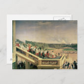 シェーンブルン宮殿の庭園での宮廷晩餐 ポストカード (正面/裏面)