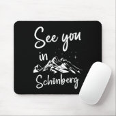 シェーンベルグドイツバケーションスキーでお会い マウスパッド (マウス)