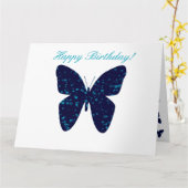 シェーン・シュテラーリンゲ・イン・ブラウ カード (黄色い花)