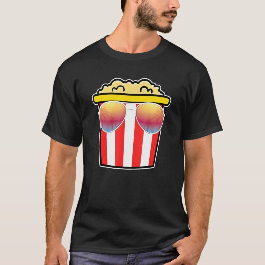 シェー素晴らしズスナック付きポップコーンボックス Tシャツ (正面)